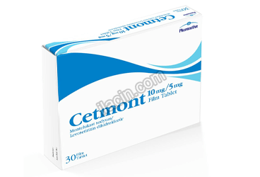 CETMONT 10 MG/5 MG FILM KAPLI TABLET (30 FILM KAPLI TABLET) görseli