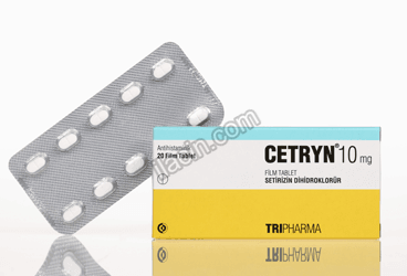 CETRYN 10 MG 20 FILM TABLET görseli
