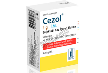 CEZOL IM 1 GR 1 FLAKON görseli