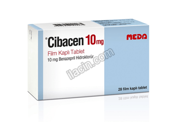 CIBACEN 10 MG FILM KAPLI TABLET (28 TABLET) görseli
