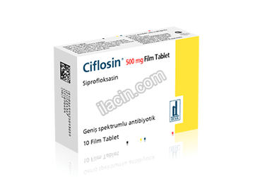 CIFLOSIN 500 MG 10 FILM TABLET görseli