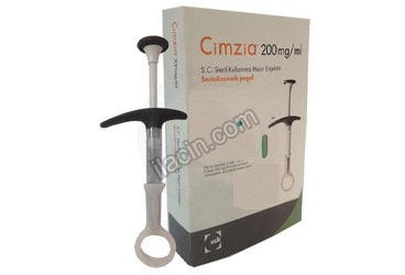 CIMZIA 200 MG/ML SC STERIL KULLANIMA HAZIR 2 ENJEKTOR görseli