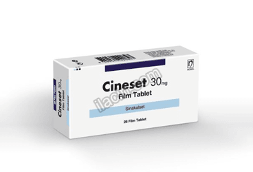 CINESET 30 MG 28 FILM TABLET görseli