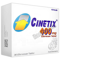 CINETIX 400 MG 30 EFERVESAN TABLET görseli