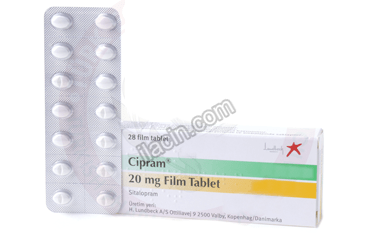 CIPRAM 20 MG 28 TABLET görseli