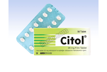 CITOL 20 MG 56 TABLET görseli