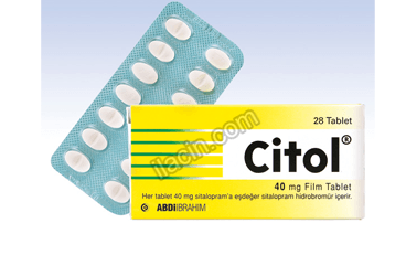 CITOL 40 MG 28 TABLET görseli