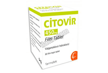 CITOVIR 450 MG FILM TABLET (60 TABLET) görseli