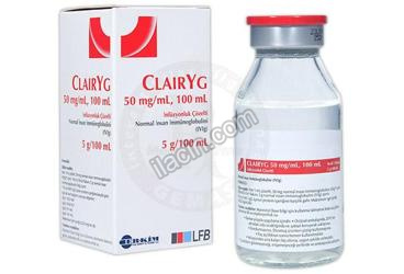 CLAIRYG 50 MG/ML, 100 ML INFUZYONLUK COZELTI (1 FLAKON) görseli