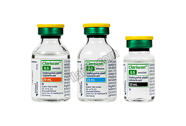 CLARISCAN 0.5 MMOL/ML ENJEKSIYONLUK COZELTI (1X10 ML FLAKON) görseli