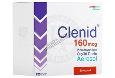 CLENID 160 MCG INHALASYON ICIN OLCULU DOZLU AEROSOL 120 DOZ görseli