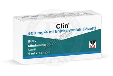 CLIN 600 MG 1 AMPUL görseli