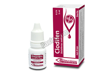 CLODIFEN %0,1 GOZ DAMLASI, COZELTI (5 ML) görseli