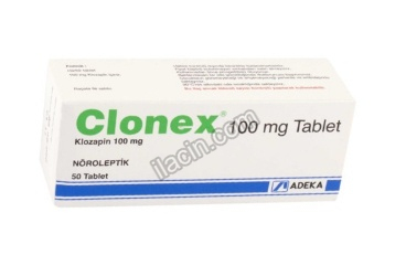 CLONEX 100 MG 50 TABLET görseli