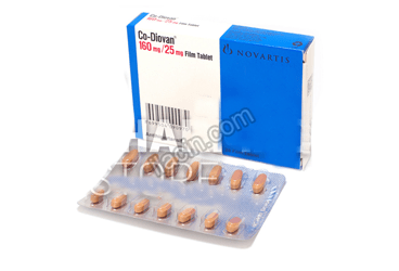 CO-DIOVAN 160/25 MG 28 FILM TABLET görseli