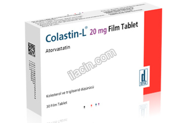 COLASTIN-L 20 MG 90 FILM TABLET görseli