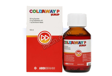 COLDAWAY PLUS 100 MG/15 MG/1 MG/5 ML SURUP 100 ML görseli