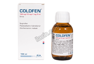 COLDFEN 100 MG+15 MG+1 MG/5 ML SURUP (100 ML) görseli