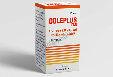 COLEPLUS D3 150.000 I.U./10 ML ORAL
DAMLA, COZELTI görseli