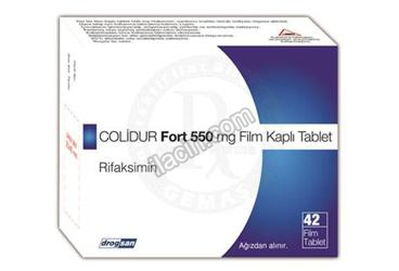 COLIDUR FORT 550MG FILM KAPLI TABLET (42 TABLET) görseli