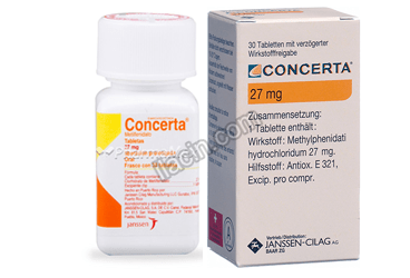 CONCERTA 27 MG 30 KONT. SALIM TABLETI görseli
