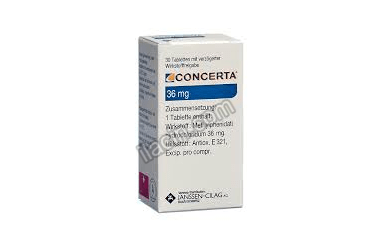CONCERTA 36 MG 30 KONT. SALIM TABLETI görseli