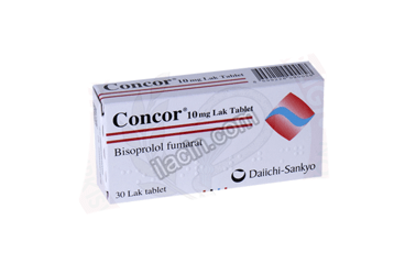 CONCOR 10 MG FILM KAPLI TABLET (30 TABLET) görseli