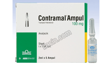 CONTRAMAL 100 MG 5 AMPUL görseli