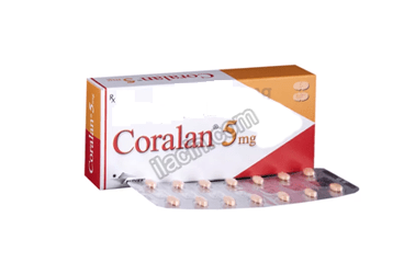 CORALAN 5 MG 56 FILM TABLET görseli