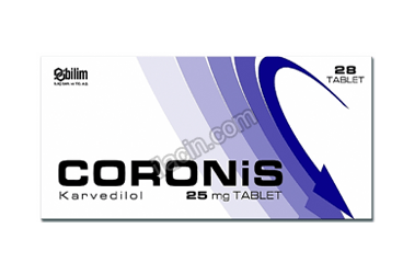CORONIS 25 MG 28 TABLET görseli