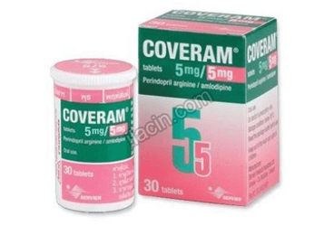 COVERAM 5 MG + 5 MG 30 FILM TABLET görseli