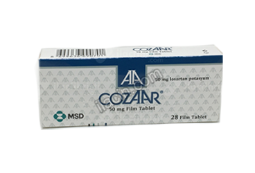 COZAAR 50 MG FILM KAPLI TABLET (28 TABLET) görseli
