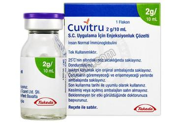 CUVITRU 2 G/10 ML S.C. UYGULAMA ICIN ENJEKSIYONLUK COZELTI görseli