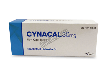 CYNACAL 30 MG 28 FILM TABLET görseli