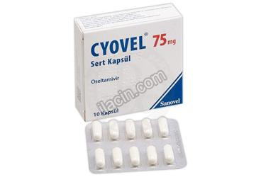 CYOVEL 75 MG SERT KAPSUL (10 ADET) görseli