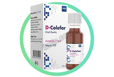 D-COLEFOR  50.000 I.U./15 ML ORAL DAMLA, COZELTI (15 ML) görseli