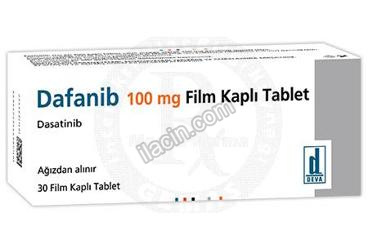 DAFANIB 100 MG FILM KAPLI TABLET (30 TABLET) görseli
