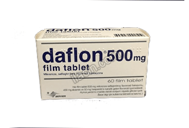DAFLON 500 MG 60 FILM TABLET görseli