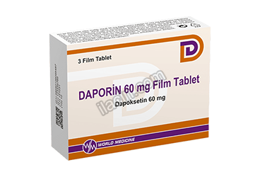 DAPORIN 60 MG FILM KAPLI TABLET (3 TABLET) görseli