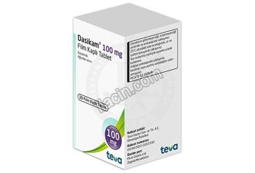 DASIKAM 100 MG FILM KAPLI TABLET (30 TABLET) görseli