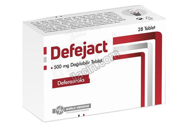 DEFEJACT 500 MG DAGILABiLiR TABLET (28 TABLET) görseli