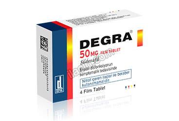 DEGRA 50 MG 4 FILM TABLET görseli