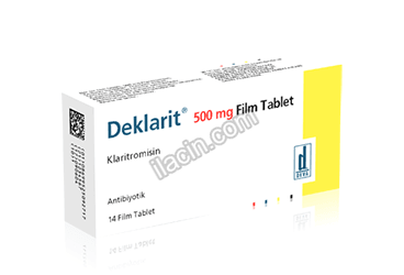 DEKLARIT 500 MG 14 FILM TABLET görseli