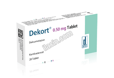 DEKORT 0,5 MG 20 TABLET görseli