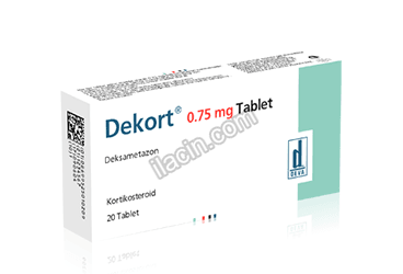 DEKORT 0,75 MG 20 TABLET görseli