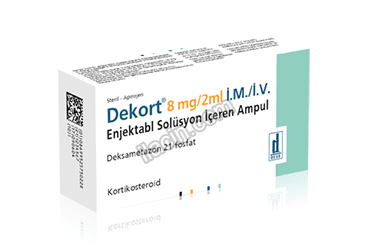 DEKORT 2 ML 8 MG 1 AMPUL görseli