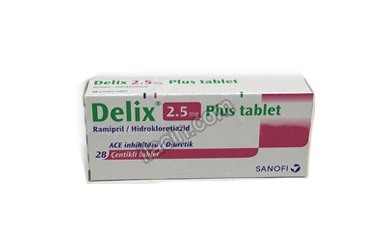 DELIX PLUS 2,5 MG 28 TABLET görseli
