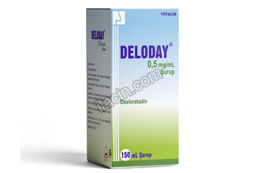 DELODAY 0,5 MG/ML 150 ML SURUP görseli