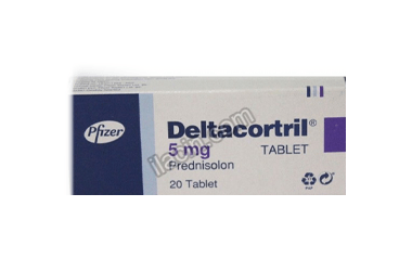 DELTACORTRIL 5 MG 20 TABLET görseli