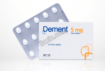DEMENT 5 MG 14 FILM TABLET görseli